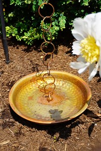 Rain Chain Receptacle | Garde Ner | Gift-for-gardening-mom | Gardener Gardeneing | Gard En | Gardening Gift-for-women | Outdoors Decorer - Etsy