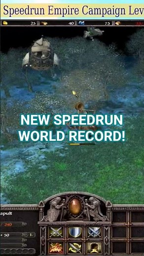 Armies of Exigo Speedrun World Record Empire Campaign Level 8 - Desperate Rescue Any% Hard 5:40