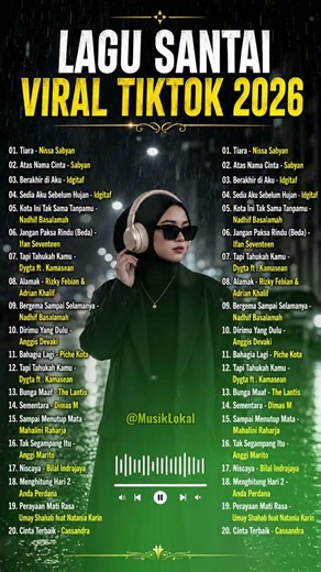 Kota Ini Tak Sama Tanpamu : Lagu Santai Viral Tiktok 2026 | Lagu Pop Indonesia Terbaru 2026 #top10
