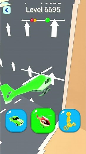 Shape shifting2 game level #6695 hyper casual game #shapeshifting #gameplay #gaming #shortvideo...