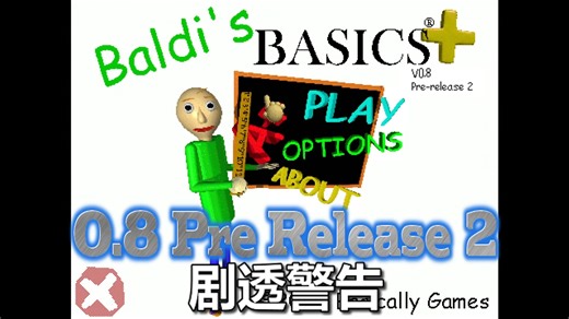 Baldi's Basics Plus 0.8预发布更新(第二部分)-地图生成器调整 新的结构