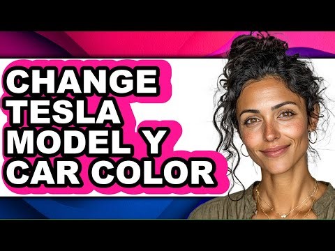 How To Change Tesla Model Y Car Color (UPDATED)