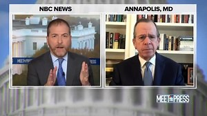 6.7K views · 43 reactions | WATCH: Admiral Mike Mullen tells @ChuckTodd "national security issues do not wait" for presidential transitions. #MTP Mullen: "This is going to be a particularly difficult transition in that arena ... & our enemies always try to look and take advantage of a transition period." | Meet the Press | Facebook