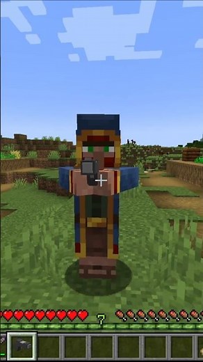 Mugging Villagers in minecraft #minecraft