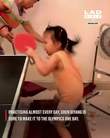 1.9M views · 16K reactions | This little girl is so talented at ping pong  | LADbible | Facebook