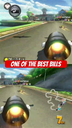 One of the best Bills #mariokart #mariokart8deluxe #gaming #onlinegaming #waluigi #gamingmoments