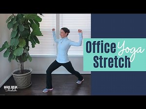 Quick Office Yoga Stretch to Ease Muscle Tension and Improve Posture