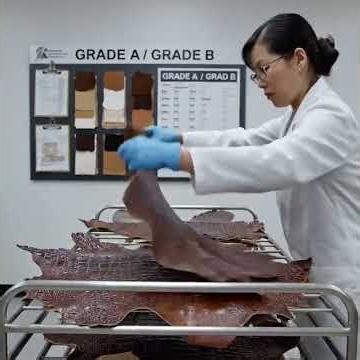From Crocodile Skin to Luxury Bags 🐊👜 | Inside the Ultimate Craft Process (AI)
