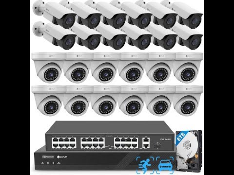 Review: 4COVR 4K PoE 32 Channel Security System – 12 Dome & 12 Bullet Cameras