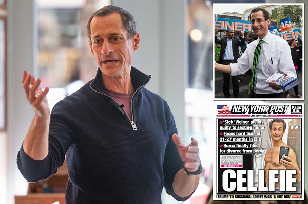 Disgraced ex-lawmaker Anthony Weiner officially files to run for NY City Council years after sexting scandal