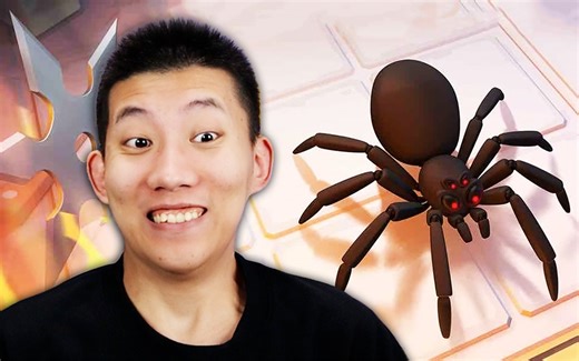 蜘蛛跳到了我脸上？拍蜘蛛模拟器，鲤鱼Ace解说