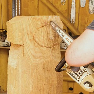 98K views · 176 reactions | Chainsaw Carving an Ancient Tree Thanks for watching! Please be aware that this video is for entertainment purposes only and techniques shown should not be attempted at home! | Handy Panda | Facebook