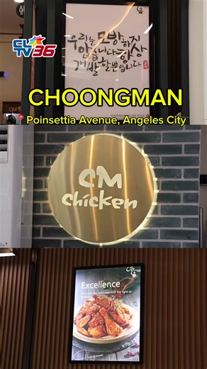 20K views · 30 reactions | The best chicken in town!  Choong Man CM Chicken Philippines in Angeles City—crispy, juicy, and packed with flavor! Hurry up and taste the authentic Korean fried chicken! #CLTV36 | CLTV36 | Facebook