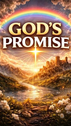 GOD’S PROMISE 🌈 | Rainbow Covenant & God’s Eternal Sign of Hope #god#shorts #viral #shortvideo