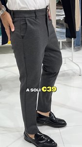 NUOVO ARRIVO ❤️‍🔥 PANTALONI CHINO IN PUNTO MILANO Acquistalo in promo da €59 A SOLI €39 ✅ Leggeri, comodi, si adattano al corpo, perfetti per l’autunno ✅ 5 colori disponibili, dalla S alla 3XL, vestono regolare 👉 Paga in contanti o in 3 rate senza interessi 👌 Spedizione rapida, cambio/reso disponibili ⭐ Siamo valutati 5 STELLE su 1040 recensioni | Cool Type