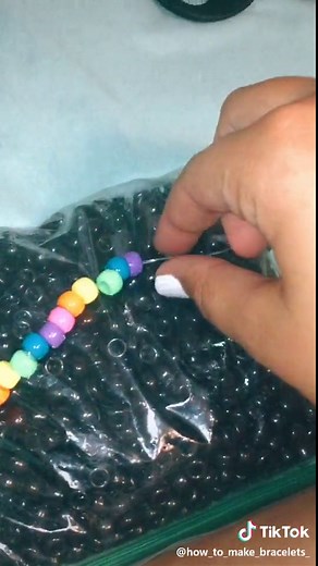 how to make an adjustable bracelet🌸 part 2 #bracelet #vsco