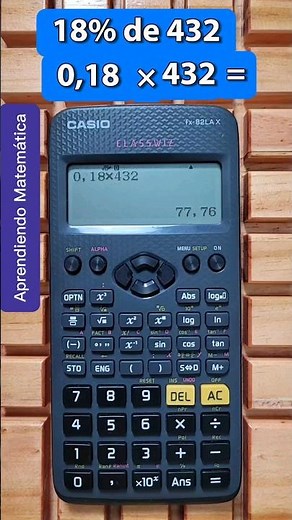 PERCENTAGE with the CALCULATOR 😎