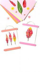 Leaf art - picture frame craft ❤️ The simplest way to upcycle a leaf into something beautiful! 🍁 Quick, easy and so much fun we only used a leaf, paint and sticks to make these little tree pictures! 🥰 Anyone can make them, just load up your leaves, print and once dry glue on your sticks! 🧡 We love to secure a diy frame and loop to the top to finish them off, they make the cutest keepsakes! A fun technique for the whole family, I love the effect! 🥰 #paintingleaves #leafpainting #leafart #natu