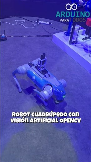 Quadruped Robot with Machine Vision – Powered by OpenCV 🤖🐾 #robot #parati #iot #arduino