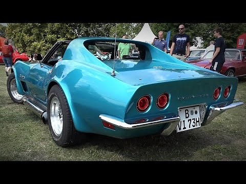 Corvette C3 Stingray V8 Muscle Car Sound