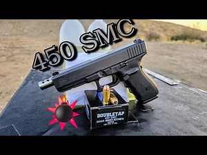 450 SMC DoubleTap Ammo Ballistics Gel Test