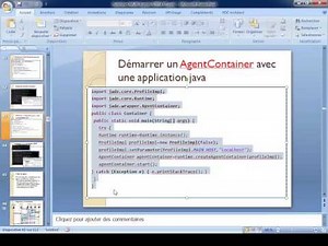 Part 2 Mise en oeuvre des Systemes Multi Agnets avec JADE Conférence ENSET 05 12 2014