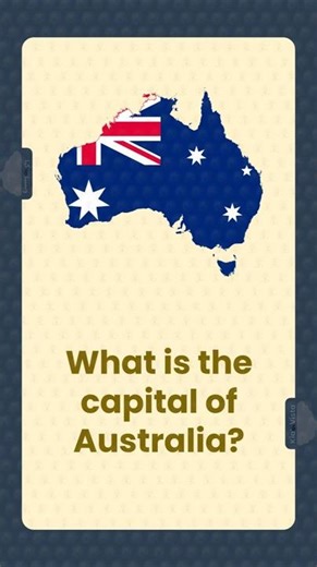 What is the Capital of Australia? | Geography Facts 🇦🇺
