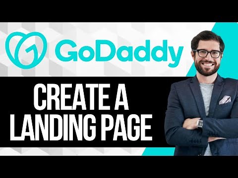 How to Create a Landing Page on Godaddy Website