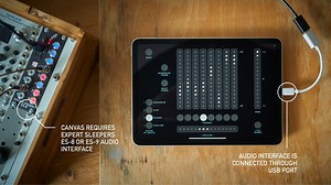 Free App, sqsl Canvas, Turns Your iPad Into A Eurorack Control Surface