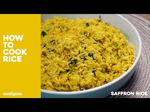 Saffron Rice: How To Cook Rice Perfectly