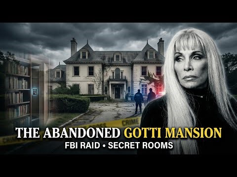 The Abandoned Gotti Mafia Mansion with Secret Rooms Left Untouched Since FBI Raid