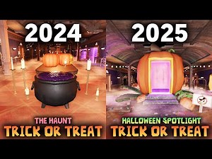 DOORS : 2024 VS 2025 - Trick or Treat Update [ROBLOX]