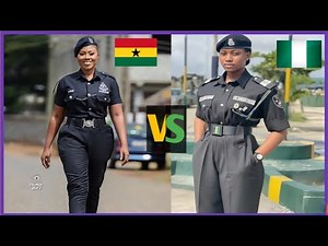 Who knows How To Dress - Ghana Female Police VS Nigeria Female Police