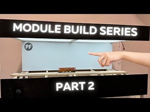 Building a MODEL RAILROAD / DIORAMA Display Module | Part 2 - Fascia & Backdrop