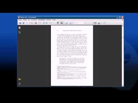 Presentación de Adobe Reader 9