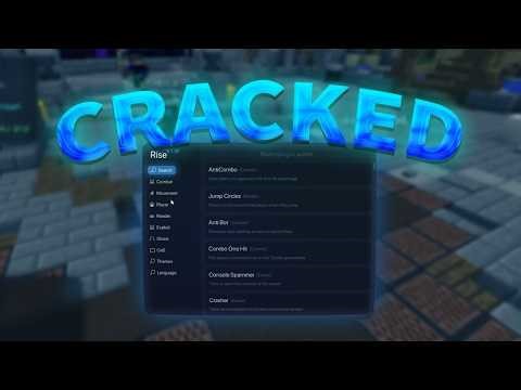 RISE CLIENT MINECRAFT CHEAT 1.21 - 1.21.11 CRACKED FREE DOWNLOAD