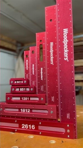 Don't sacrifice precision on large project layout | Woodpeckers 18" & 26" Woodworking Squares.