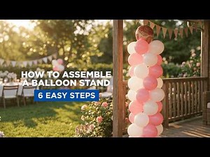 How To: Assemble A Balloon Stand | Spotlight Stores