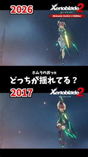 見比べてみてね【ホムラ Xenoblade2 (ゼノブレイド2) Nintendo Switch 2 Edition】