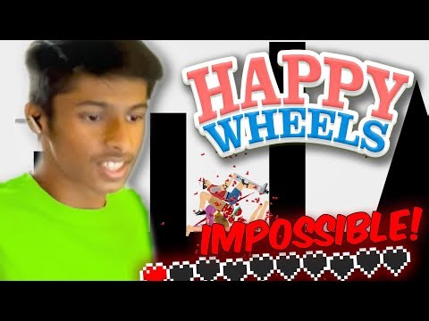 I tried100% IMPOSSIBLE Game In YouTube! Happy Wheels 💀