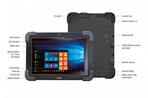 Bartec Agile X IS Tablet PC - Intrinsically Safe Store