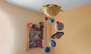 Solar System Mobile Crochet Pattern: Amigurumi Planets Tapestry (PDF Pattern) - Etsy