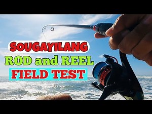 MURANG SET-UP na PANG-BEGINNER | SOUGAYILANG ROD and REEL FIELD TEST