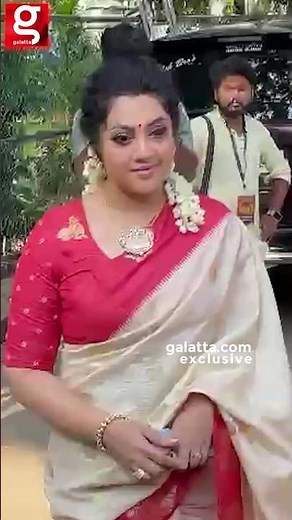 💥Mookuthi Amman-2 Poojai-க்கு செம்ம அழகா வந்த Meena🥰