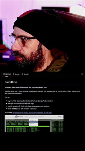 Bastillion A modern, web-based SSH console and key management tool.
