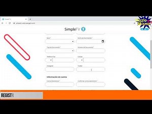 Registro rápido en Simple TV