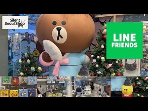 K-Character Paradise! Exploring Line Friends Shop in Korea 🛍️❤️