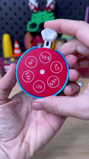 3D Printed Yes/No Spinner: STL Download Guide