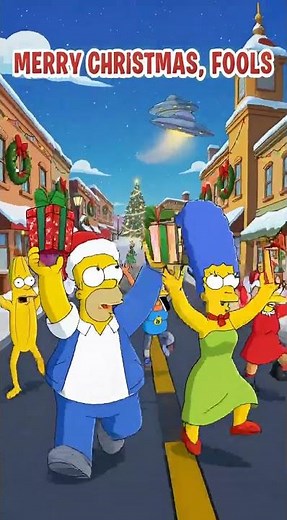 SIMPSONS MERRY CHRISTMAS FOOLS