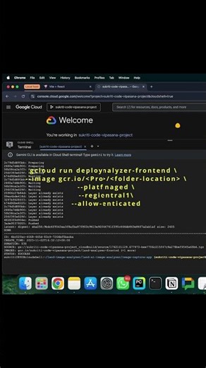 Serverless Deployment via ‪@googlecloud‬ 's CloudRun #cloudrun #serverless #devops #docker